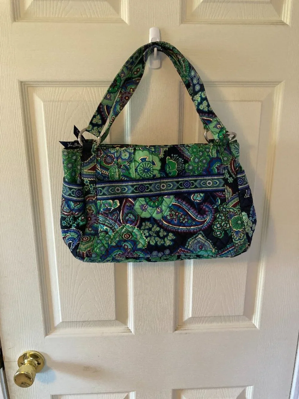 Vera Bradley Blue Rhapsody Shoulder Bag Purse Retired